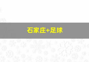 石家庄 足球